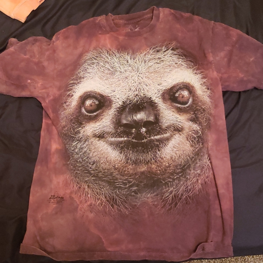 A brown shirt. Size- M